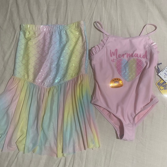 Banana Boat Other - Banana Boat Mermaid Swim Set Girls 6